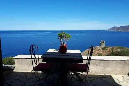 Coin De Paradis Vue Dominante Sur Mer, Montagne Et Tour Genoise Avec Jacuzzi * Pino